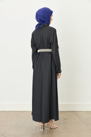 Relaxed Fit Modal Dress - Black