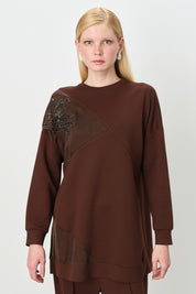 Relaxed Fit Knit Set - Coffee