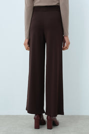 Rayon Bol Pantolon - Kahve