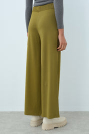 Rayon Bol Pantolon - Olive