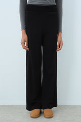 Rayon Bol Pantolon - Siyah