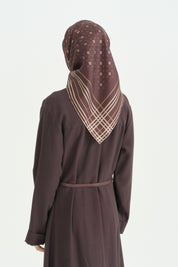 Regalio Twill İpek Eşarp - Mürdüm