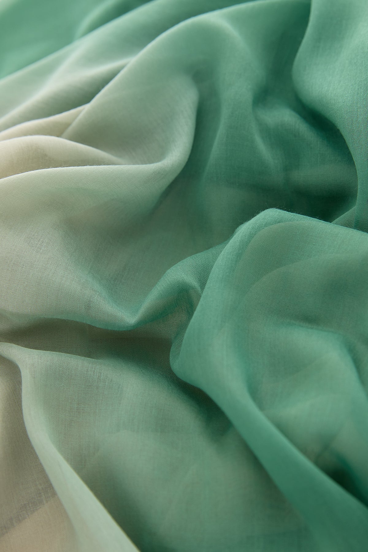 Gradient Scarf - Aqua Green