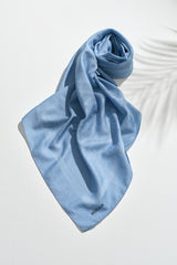 Spiral Pattern Scarf - Indigo