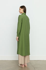 Symmetric Stitch Detail Tencel Tunic - Amazon
