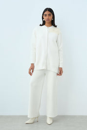Speciale Angora Cardigan - Ecru