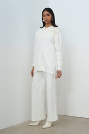 Speciale Angora Cardigan - Ecru