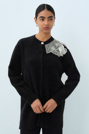Speciale Angora Hırka - Siyah