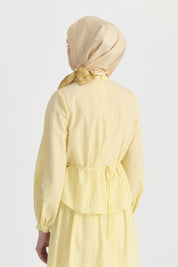 Sura Twill İpek Eşarp - Gold