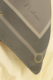 Sura Twill İpek Eşarp - Haki