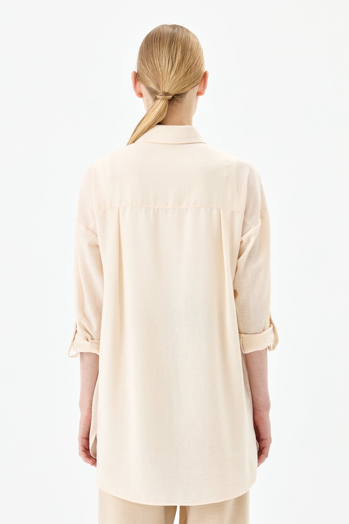 Taş Detaylı Oversize Tunik - Taş