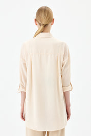 Taş Detaylı Oversize Tunik - Taş