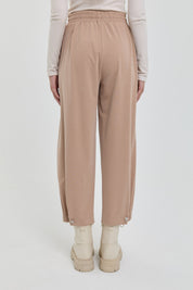 Tencel Carrot Pants - Beige