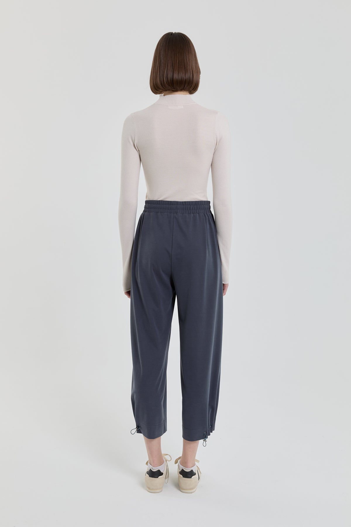 Tencel Carrot Pants - Indigo