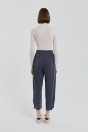 Tencel Carrot Pants - Indigo