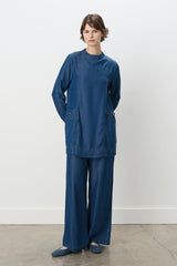 Tencel Pants and Tunic Set - Indigo