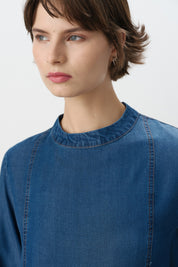 Tencel Pants and Tunic Set - Indigo