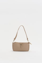 Buckle Detail Zipper Bag - Earth