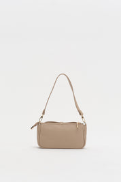 Buckle Detail Zipper Bag - Earth