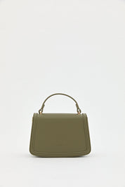 Buckle Detail Flap Crossbody Bag - Green