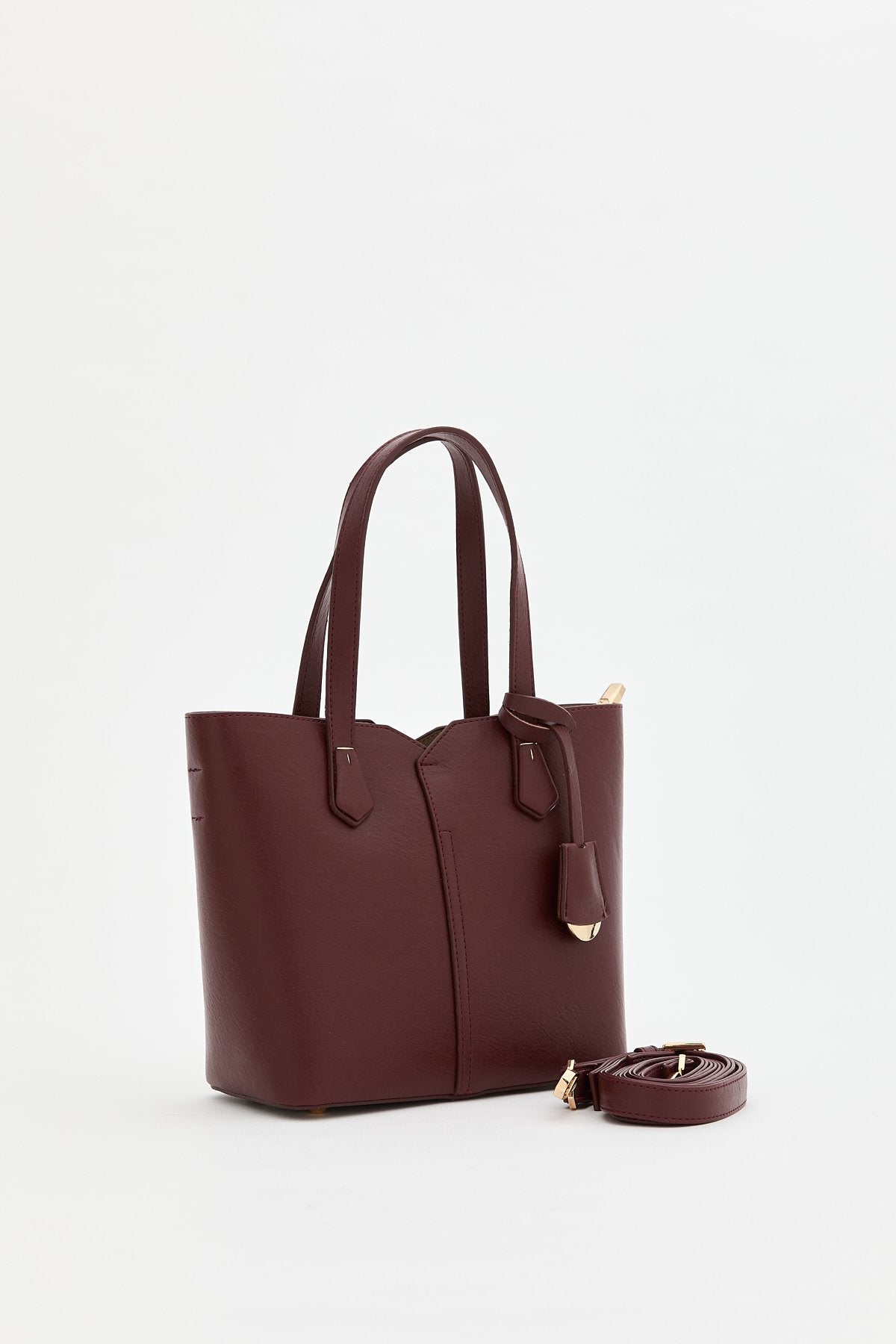 Tote Çanta - Bordo