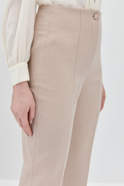 Ironed Grip Carrot Pants - Stone