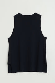 V Yaka Rayon Süveter - Siyah