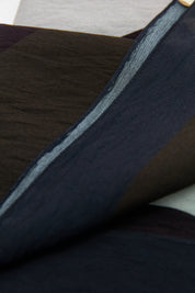 Viscose Digital Pattern Scarf - Khaki
