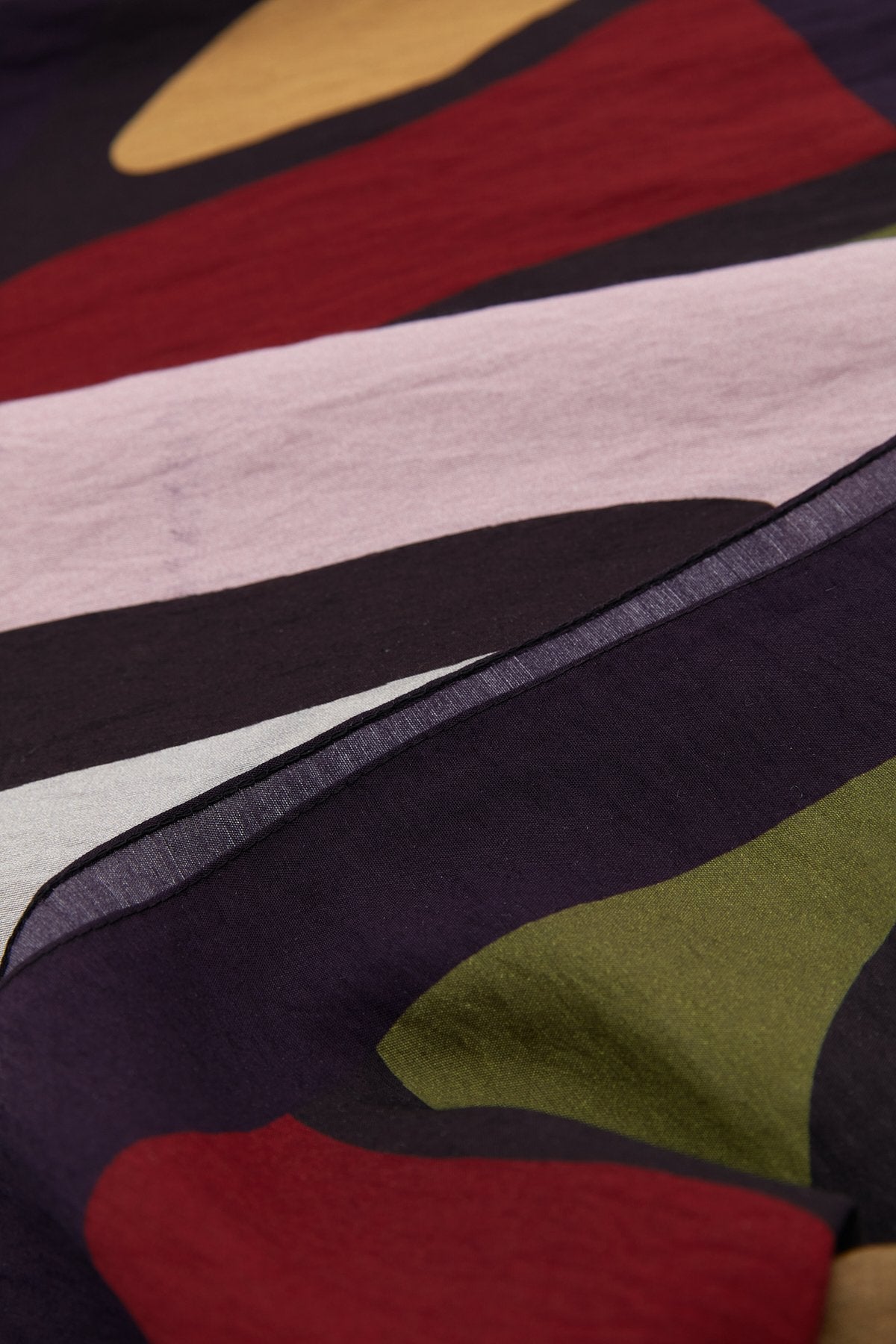 Viscose Digital Pattern Scarf - Green