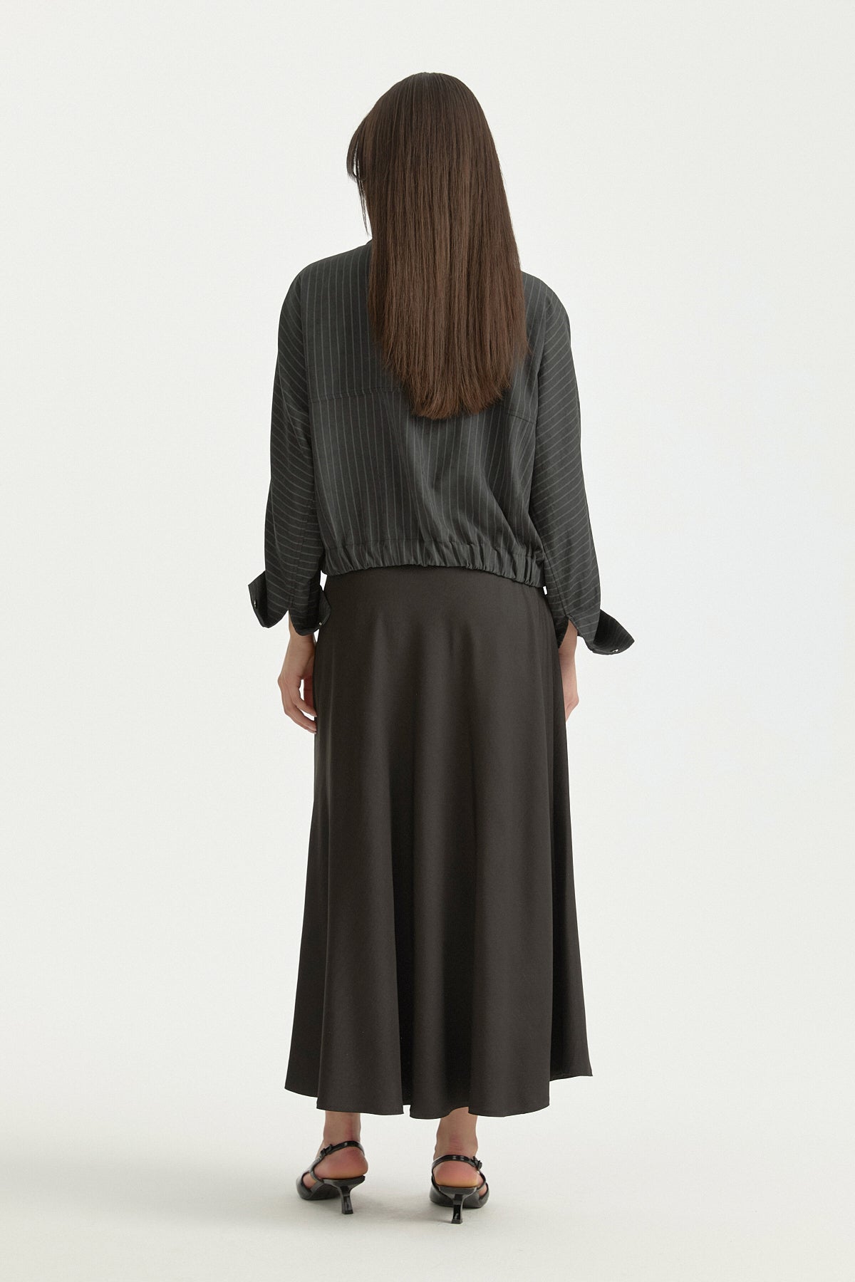 Batwing Crop Jacket - Black