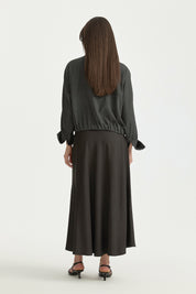 Batwing Crop Jacket - Black