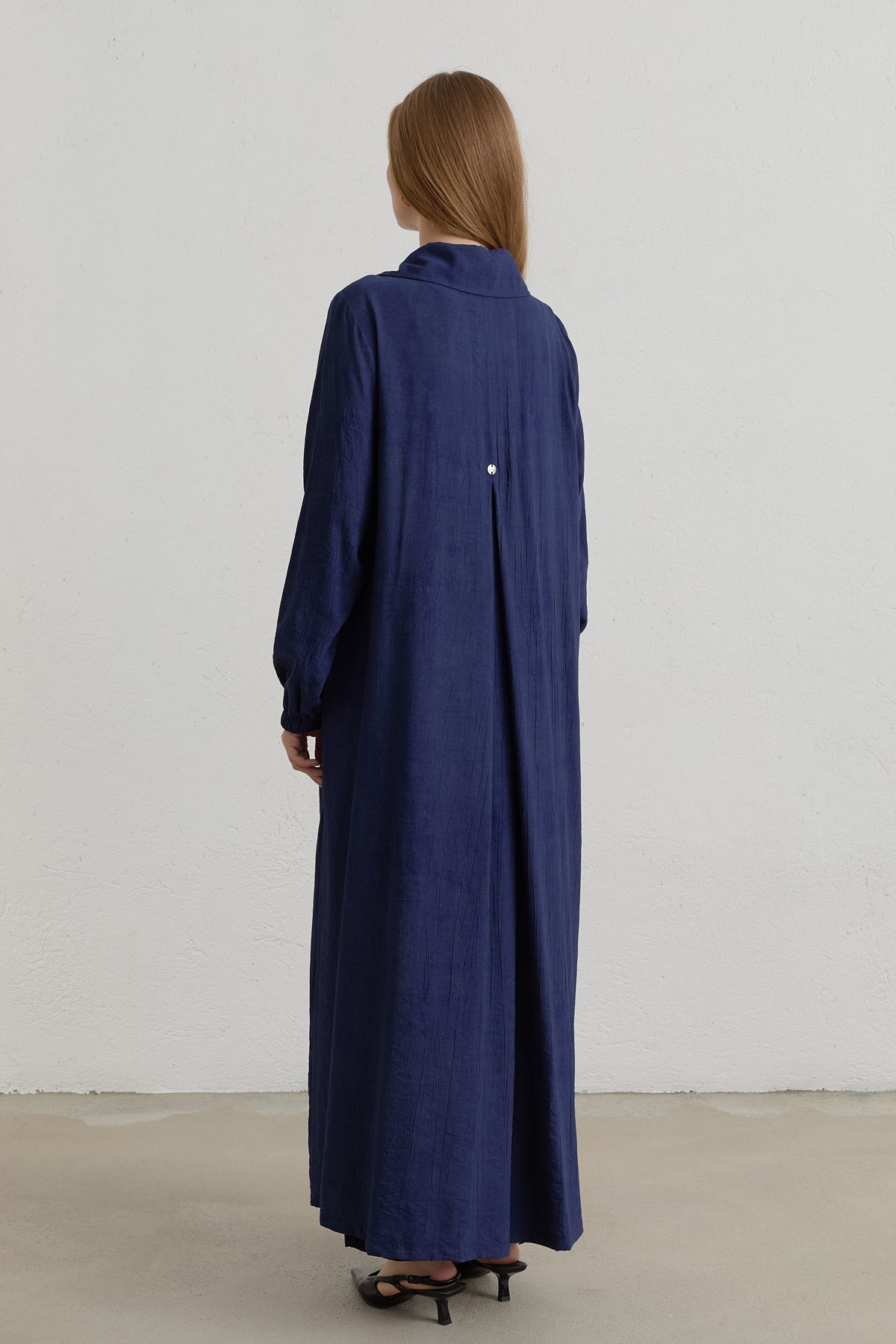 Half Crossover Rayon Farace - Navy Blue