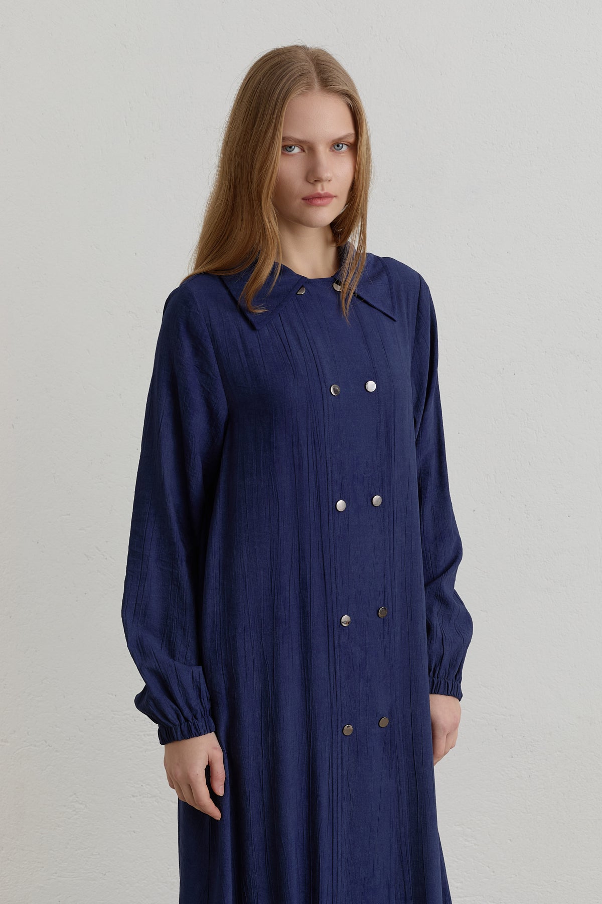 Half Crossover Rayon Farace - Navy Blue